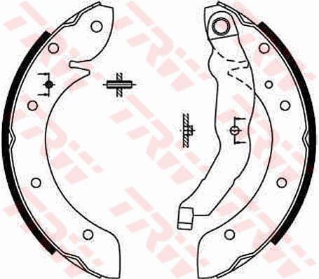 Brake shoe set TRW GS8567