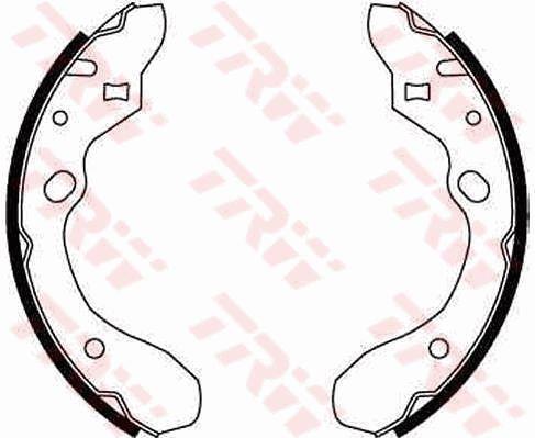 Brake shoe set TRW GS8582