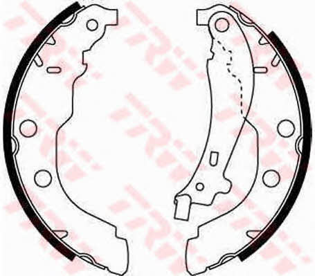 Brake shoe set TRW GS8617
