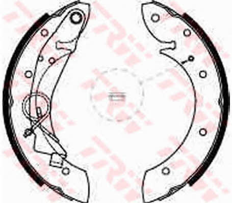 Brake shoe set TRW GS8635