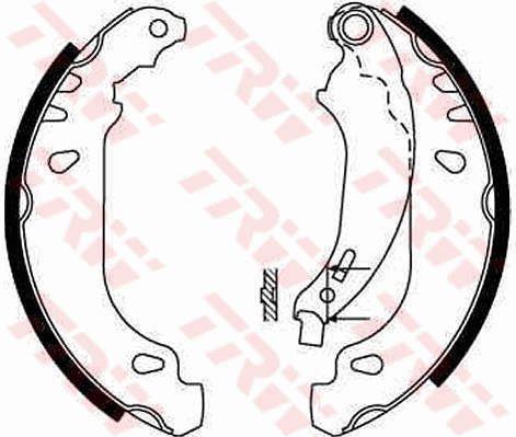 Brake shoe set TRW GS8642