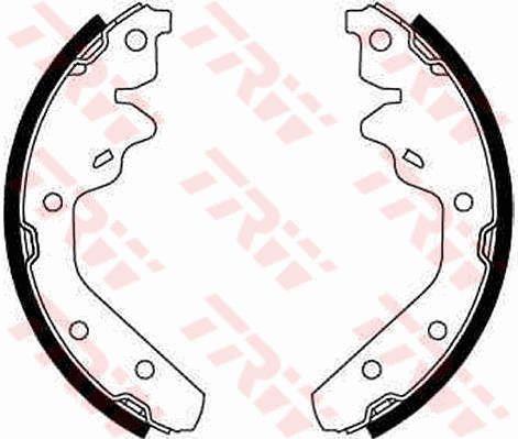 Brake shoe set TRW GS8644