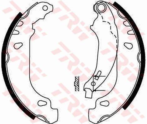 Brake shoe set TRW GS8669