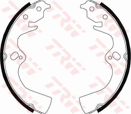Brake shoe set TRW GS8682