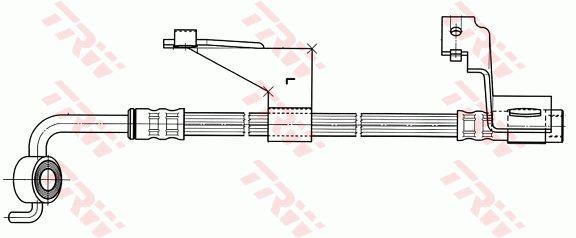 TRW PHD364 Brake Hose PHD364