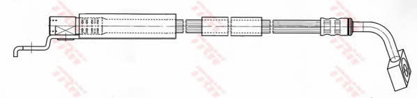 Brake Hose TRW PHD401