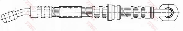 Brake Hose TRW PHD431