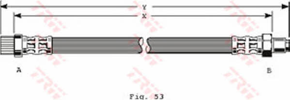 Brake Hose TRW PHA266