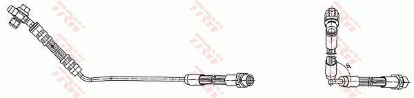 TRW PHD491 Brake Hose PHD491 PHD491 TRW Brake Hose