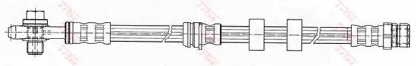 Brake Hose TRW PHD503