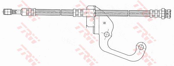 TRW PHD629 Brake Hose PHD629 PHD629 TRW Brake Hose