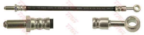 Flexible brake pipe Suzuki Samurai: PHD677 TRW Brake Hose