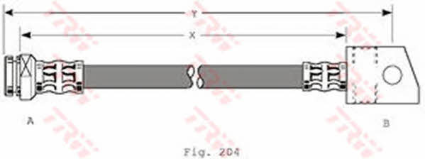 Brake Hose TRW PHA347