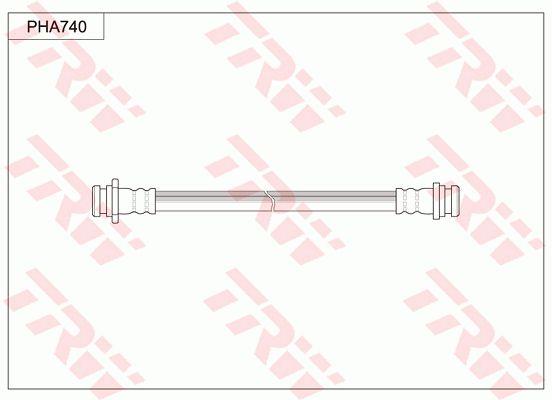 TRW PHA740 Brake Hose PHA740