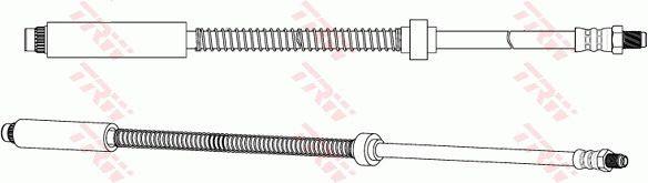 TRW PHB287 Brake Hose PHB287