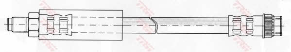 Brake Hose TRW PHB403