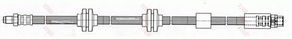 Brake Hose TRW PHB416