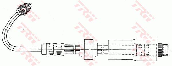 Brake Hose TRW PHB542