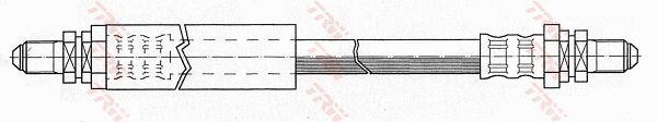 TRW PHC224 Brake Hose PHC224