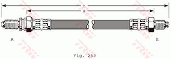 Brake Hose TRW PHC280