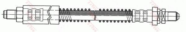 Flexible brake hose Ford Escort: PHC295 TRW Brake Hose