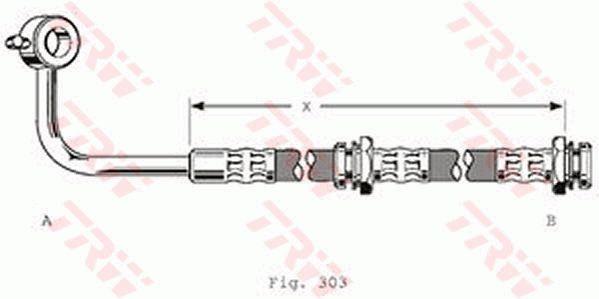 TRW PHD120 Brake Hose PHD120