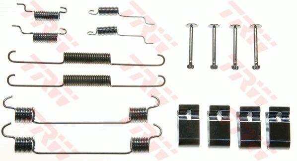 TRW SFK298 Brake pad fitting kit SFK298 SFK298 TRW Brake pad fitting kit