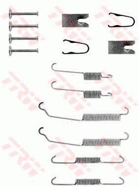 Brake pad fitting kit TRW SFK307