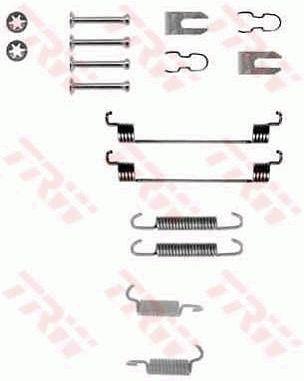 Brake pad fitting kit TRW SFK317