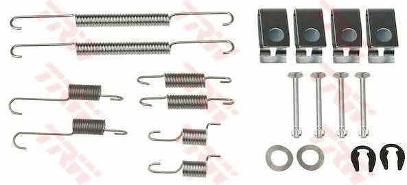 Brake pad fitting accessory KIA Picanto (Kia Picanto): SFK382 TRW Brake pad fitting kit