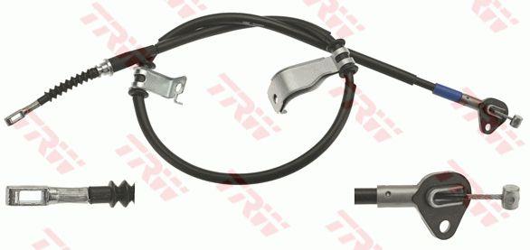 TRW GCH657 Parking brake cable left GCH657