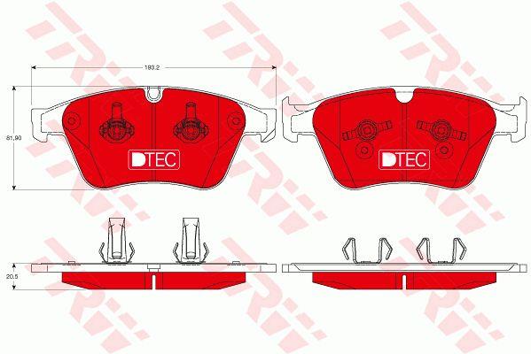 TRW GDB1794DTE Brake Pad Set, disc brake GDB1794DTE