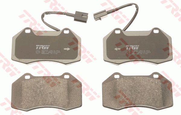 Disc brake pad set Abarth Punto: GDB2045 TRW TRW COTEC brake pad set
