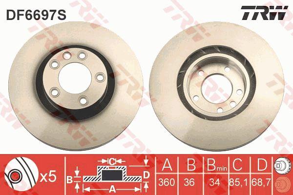 Buy TRW DF6697S at a low price in United Arab Emirates!