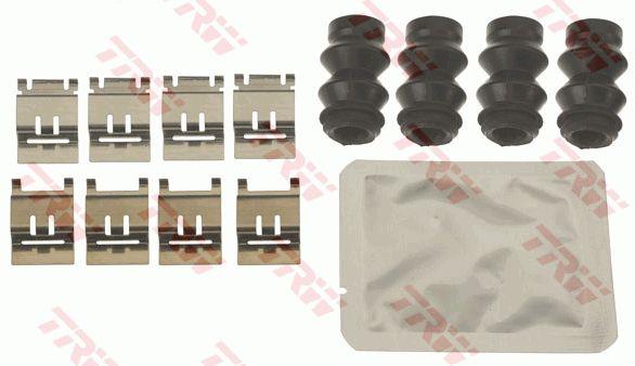 TRW PFK701 Mounting kit brake pads PFK701