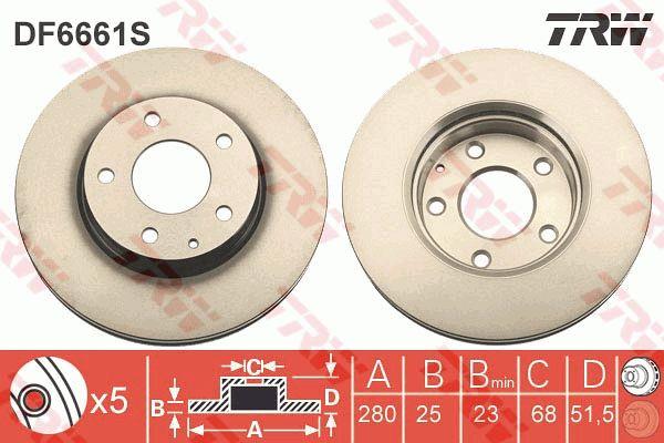 Buy TRW DF6661S at a low price in United Arab Emirates!
