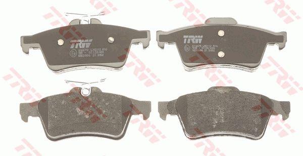 TRW COTEC disc brake pads, set TRW GDB2086