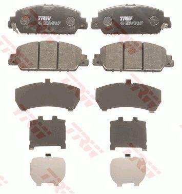 TRW GDB3615 TRW COTEC disc brake pads, set GDB3615