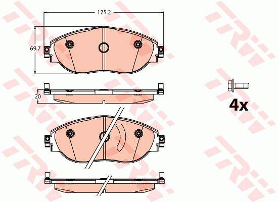 Buy TRW GDB2114 at a low price in United Arab Emirates!