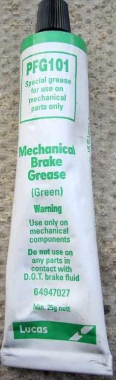 PFG101 TRW Grease for brake systems, 25 g
