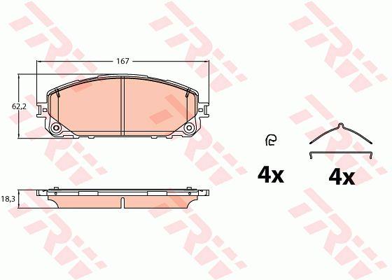 Buy TRW GDB2142 at a low price in United Arab Emirates!
