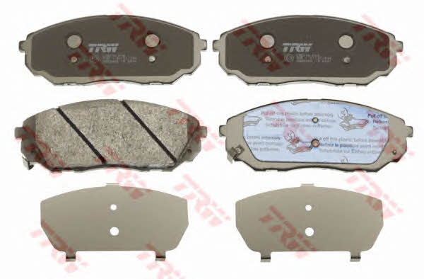 TRW COTEC brake pad set TRW GDB3452