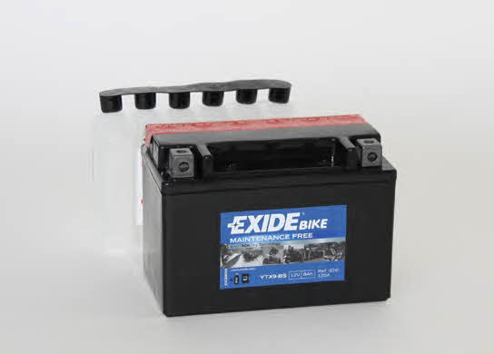 Tudor ETX9-BS Battery Tudor 12V 8AH 120A(EN) R+ ETX9BS