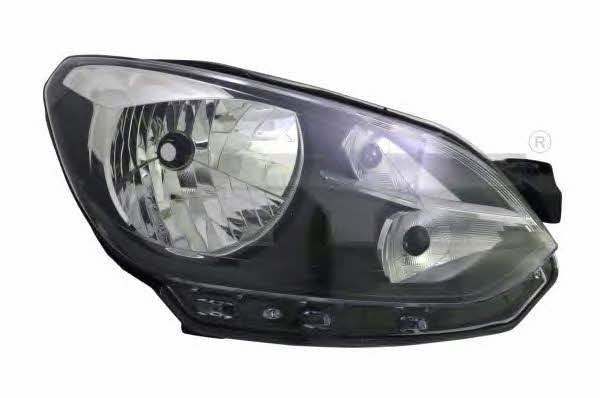 Front light Volkswagen: 2014015352 TYC Headlight right