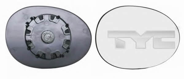 TYC 305-0116-1 Left side mirror insert 30501161
