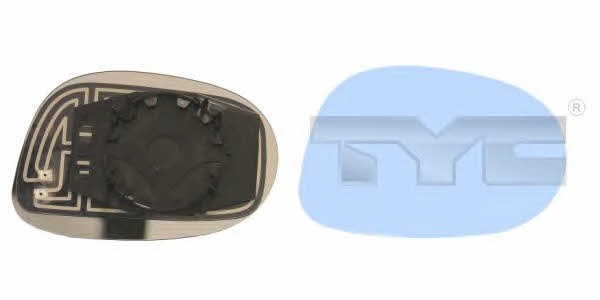 TYC 309-0099-1 Side mirror insert, right 30900991