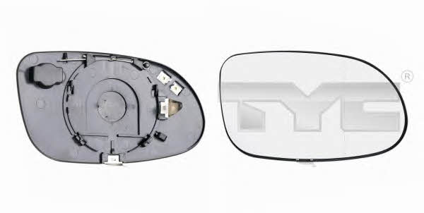 TYC 321-0002-1 Left side mirror insert 32100021