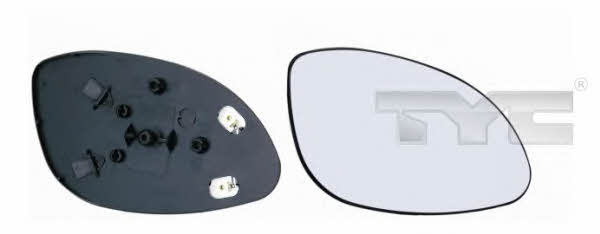 TYC 325-0044-1 Left side mirror insert 32500441