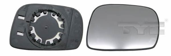 TYC 325-0056-1 Left side mirror insert 32500561
