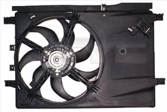 TYC 809-1001 Hub, engine cooling fan wheel 8091001